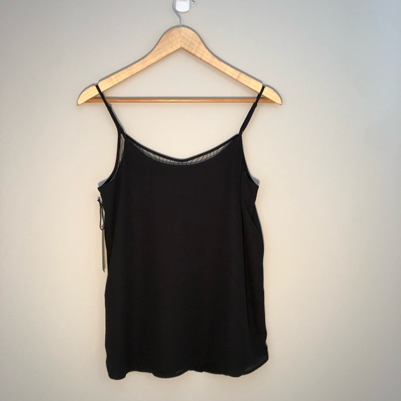 NWT Black Tape Women’s Camisole with Mesh Detail - Picture 4 of 10